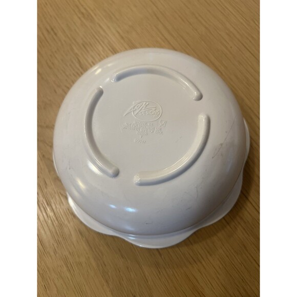 VTG Mattel Barbie Cereal Plastic Flower 5-3/4” Bowl By Zak Designs - Picture 2 of 4